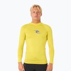 Vyriški plaukimo marškinėliai ilgomis rankovėmis Rip Curl Waves UPF Performance sulphur
