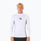 Vyriški plaukimo marškinėliai ilgomis rankovėmis Rip Curl Waves UPF Performance white