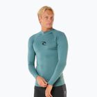 Vyriški plaukimo marškinėliai ilgomis rankovėmis Rip Curl Waves UPF Performance bluestone