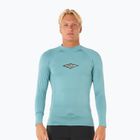 Vyriški plaukimo marškinėliai ilgomis rankovėmis Rip Curl Raw Energy UPF Performance blue lagoon