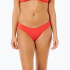 Maudymosi kostiumo apatinė dalis Rip Curl Classic Surf Cheeky red