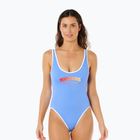 Vientisas maudymosi kostiumas Rip Curl Surf Puff sky blue