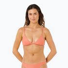 Maudymosi kostiumėlio viršus Rip Curl Luxe Surf Fixed Tri red