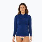 Moteriški plaukimo marškinėliai ilgomis rankovėmis Rip Curl Classic Surf UPF Rashguard dark navy