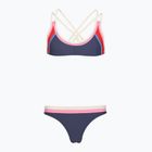 Vaikiškas dviejų dalių maudymosi kostiumėlis Rip Curl Surf Revival Bikini navy