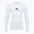 Vyriški plaukimo marškinėliai ilgomis rankovėmis Rip Curl Waves Upf Perf white
