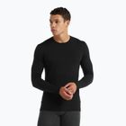 Vyriški termoaktyvūs marškinėliai ilgomis rankovėmis icebreaker Merino 150 Anatomica Crewe black