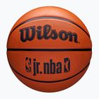 Vaikiškas krepšinio kamuolys Wilson NBA JR Drv Fam Logo brown dydis 4