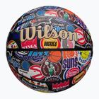 Krepšinio kamuolys Wilson NBA All Team Retro multicolour dydis 7