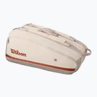 Teniso krepšys Wilson Roland Garros Super Tour 9PK cream/ clay