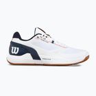 Vyriški teniso batai Wilson Rush Pro 5 Clay white/navy blazer/gum