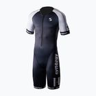 Vyriškas triatlono kombinezonas Synergy Elite Short Sleeve Trisuit salt & pepper