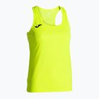 Moteriški bėgimo marškinėliai Joma Siena II yellow fluor
