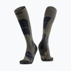 Slidinėjimo kojinės X-Socks Ski Perform Merino Otc sand