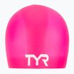 Plaukimo kepuraitė TYR Wrinkle Free Silicone pink