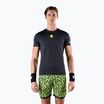 Vyriški HYDROGEN Panther Tech Tee black/yellow Teniso marškinėliai