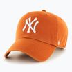 Kepuraitė su snapeliu 47 Brand MLB New York Yankees CLEAN UP burnt orange