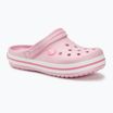 Vaikiškos šlepetės Crocs Crocband Clog ballerina pink