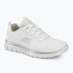 Moteriški batai SKECHERS Graceful Get Connected white/silver