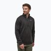 Vyriškas fliso džemperis Patagonia Better Sweater 1/4 Zip black