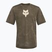 Vyriški dviračių marškinėliai Fox Racing Ranger Tru Dri dirt brown