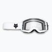 Dviračių akiniai Fox Racing Main Core white/clear
