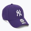 Kepuraitė su snapeliu 47 Brand MLB New York Yankees MVP purple