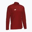 Vaikų futbolo marškinėliai New Balance Training 1/4 Zip Trikotažas bordo spalvos EJT9035RDP