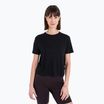 Moteriški žygio marškinėliai icebreaker Merino 150 Tech Lite III SS Crop Tee black