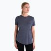 Moteriški žygio marškinėliai icebreaker Merino 125 Cool-Lite Sphere III SS Tee midnight navy heather
