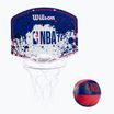 Wilson NBA RWB Mini Hoop raudonos/baltos/mėlynos spalvų krepšinio rinkinys