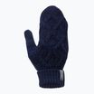 Pirštinės icebreaker Merino Cable Knit Mittens midnight navy/ royal navy