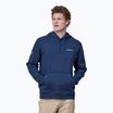 Patagonia Fitz Roy Icon Uprisal Hoody lagom blue džemperis