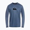 Vyriški plaukimo marškinėliai ilgomis rankovėmis Quiksilver Solid Streak navy blazer/white