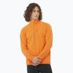 Vyriškas žygio džemperis Salomon Lightwarm Full Zip turmeric