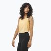 Moteriškas bėgimo tank topas Salomon SHAKEout Air Tank warm apricot