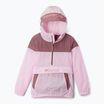 Vaikiška striukė nuo vėjo Columbia Challenger Windbreaker pink down/fig