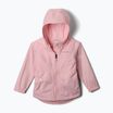 Vaikiška striukė nuo lietaus Columbia Rainy Trails II Fleece satin pink