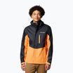 Vyriška striukė nuo lietaus Columbia Pouring Adventure III black/koi