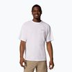 Vyriški marškinėliai Columbia Cedar Trail Back Graphic Tee white/trailguide icons