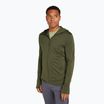 Vyriška Icebreaker Merino 260 Quantum IV Zip Hoodie striukė su kapišonu Loden