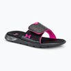 Moteriškos šlepetės Under Armour Ignite 7 SL black/black/rebel pink