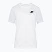 Moteriški marškinėliai Nike Sportswear Club Essentials white/black