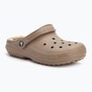 Šlepetės Crocs Classic Lined Clog mushroom/bone