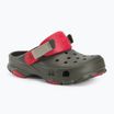 Vaikiškos šlepetės Crocs All Terrain Kids dusty olive