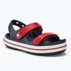 Vaikiški sandalai Crocs Crocband Cruiser Kids navy/varsity red