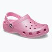 Vaikiškos šlepetės Crocs Classic Glitter Clog Kids pink tweed glitter