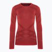 Moteriški termoaktyvūs marškinėliai ilgomis rankovėmis Smartwool Intraknit Thermal Merino Baselayer Crew scarlet/black