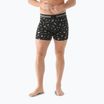 Vyriškos termoaktyvios trumpikės Smartwool Merino Print Boxer Brief black gone camping