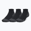 Kojinės Under Armour Performance Tech Low 3 pary black/black/jet gray